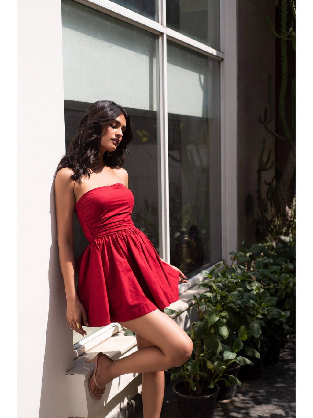 Red Rose Dress | D56 - view 3