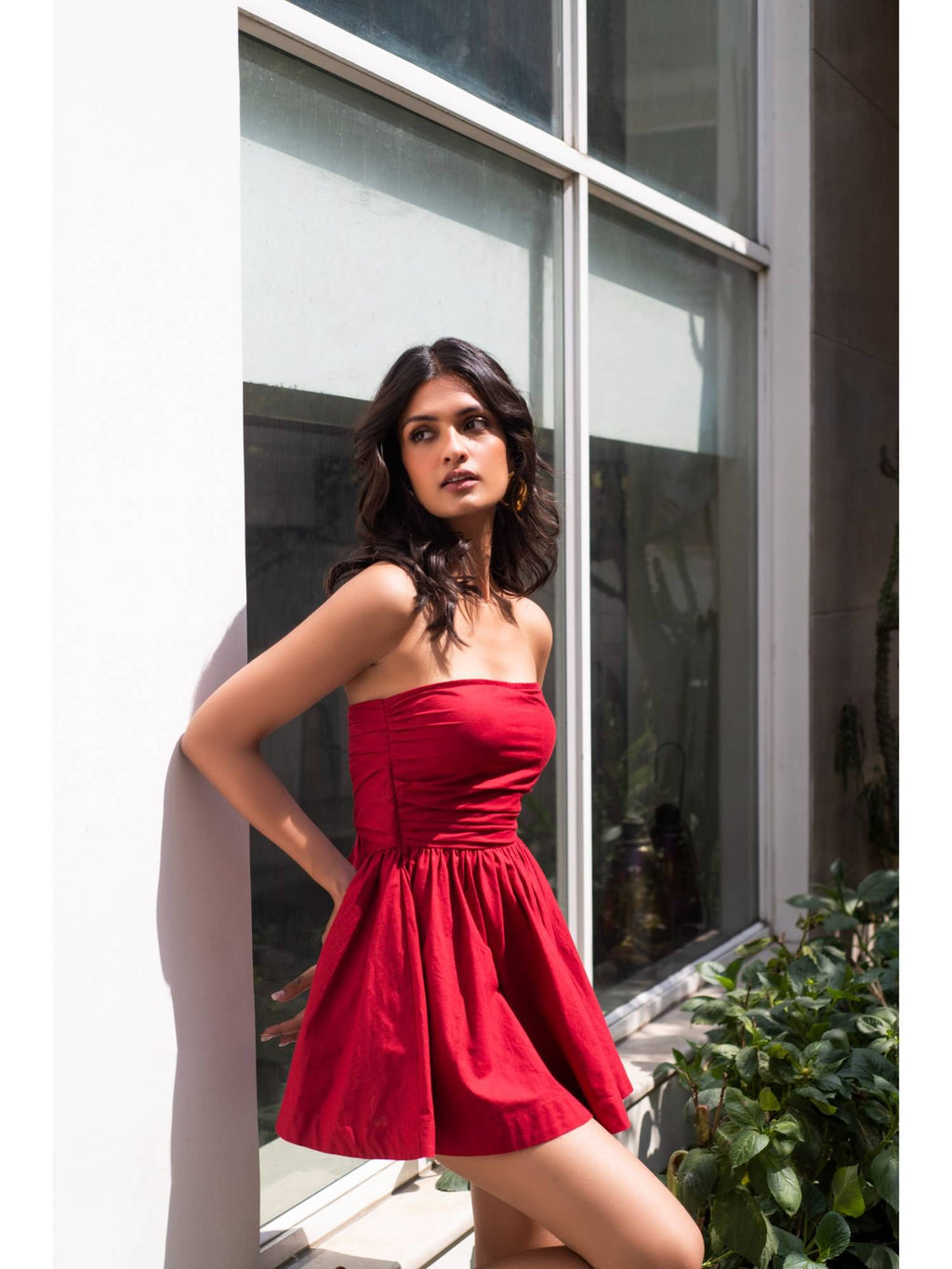 Red Rose Dress | D56 - view 4