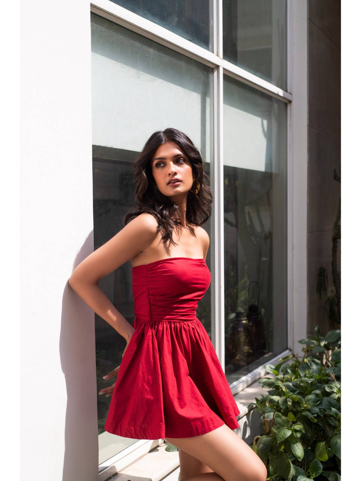 Red Rose Dress | D56 - view 5