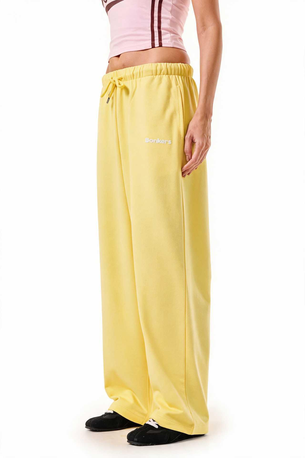 Sunshine Yellow Loose Fit Joggers JG67