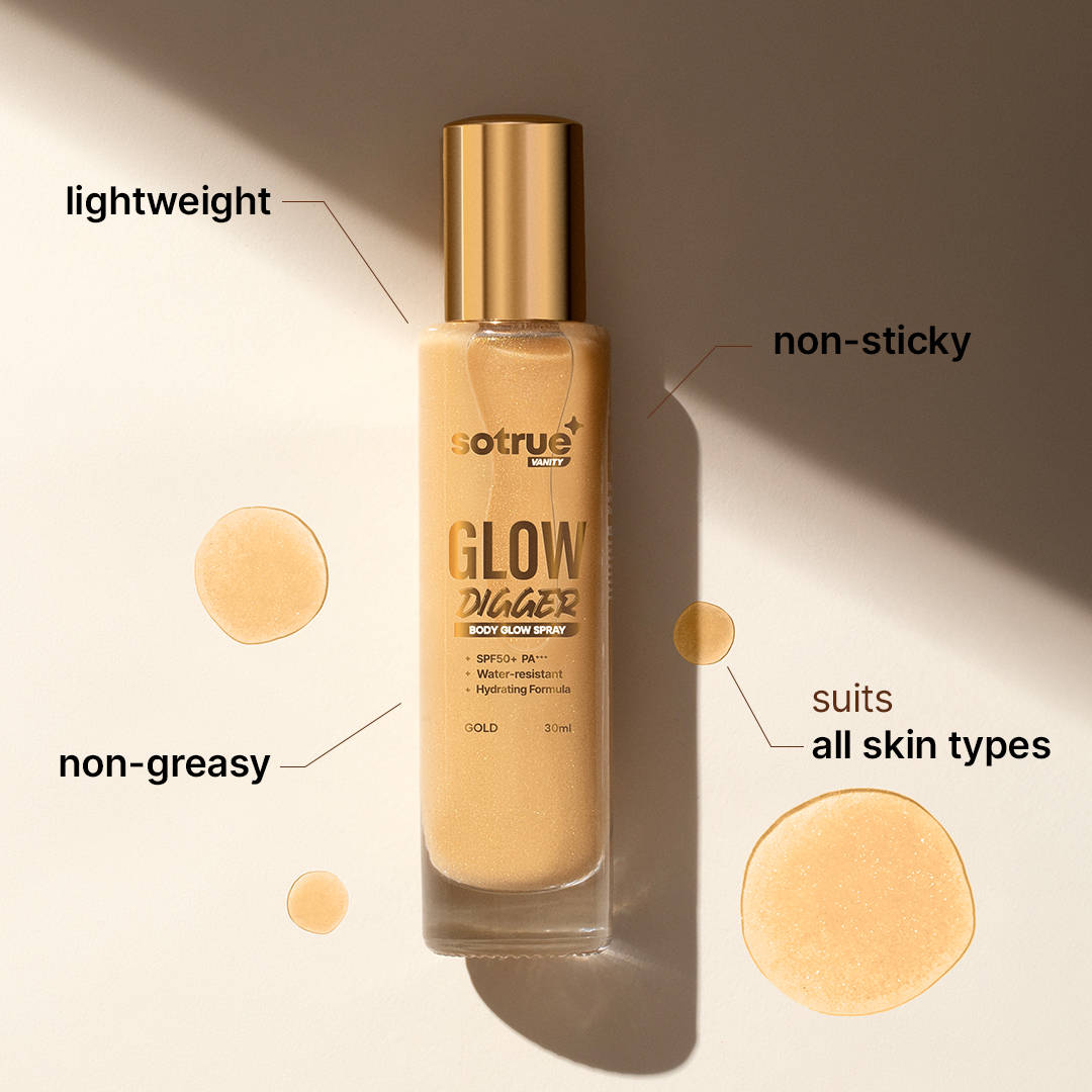 Glow Digger Body Glow Spray SPF50+ PA+++ | F14 - view 6