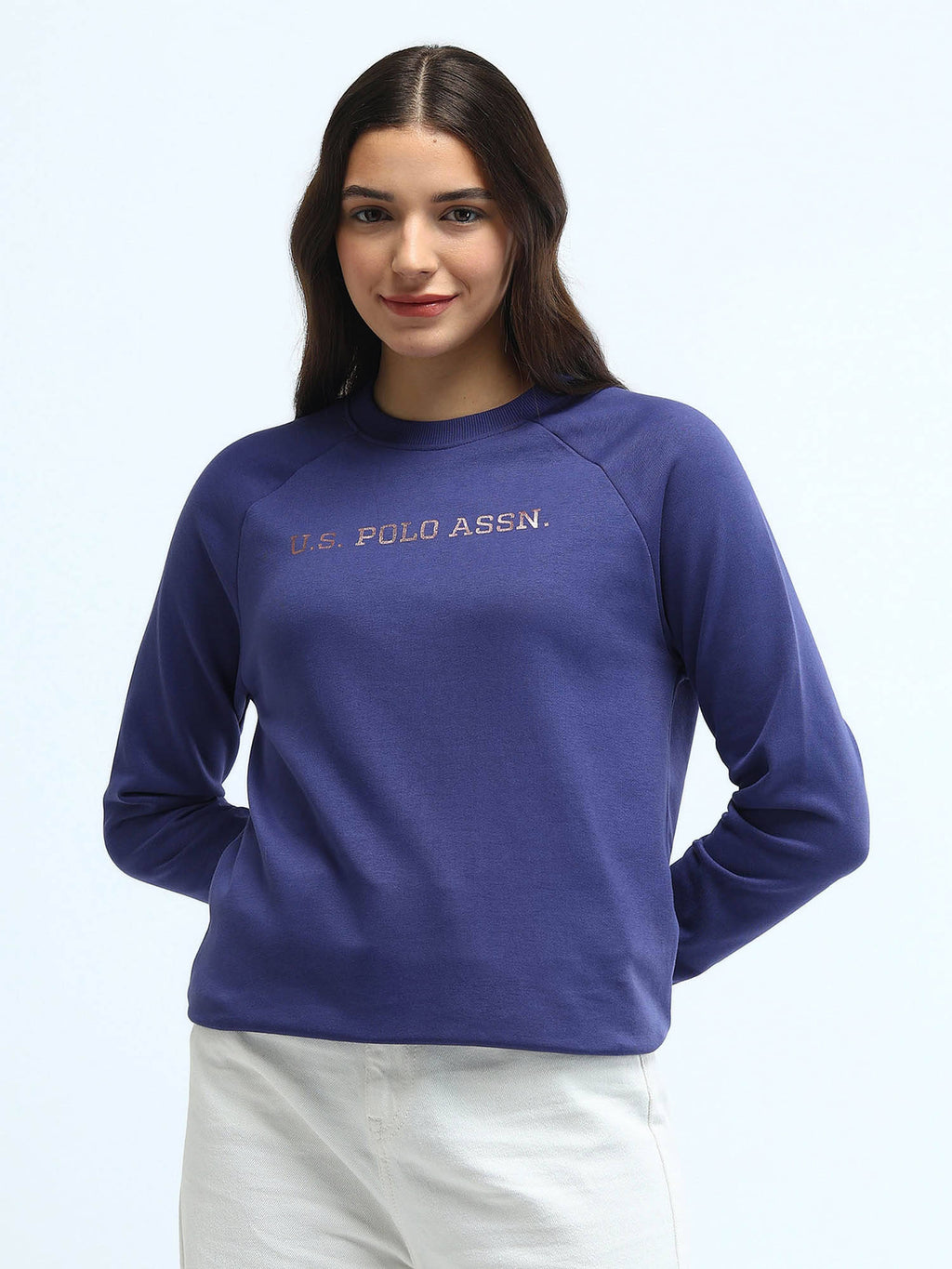 Foil Print Logo Sweatshirt | HD56 - view 1