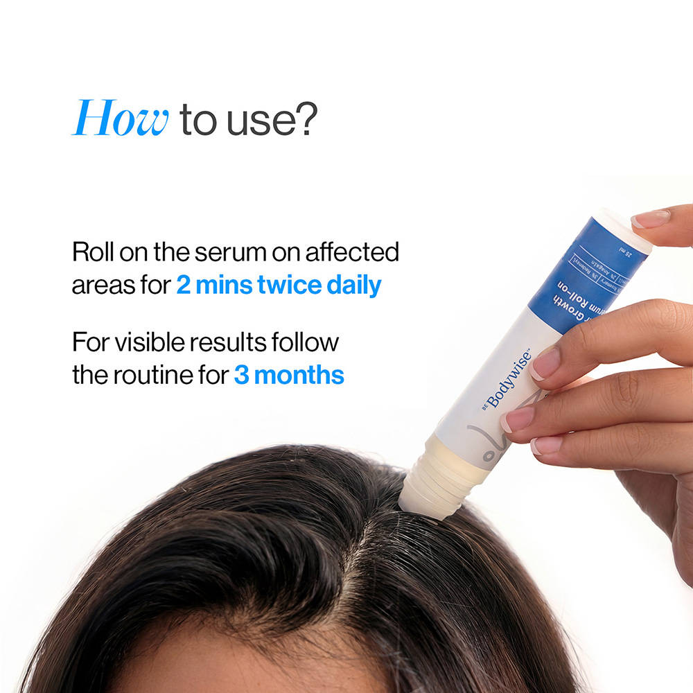 Hair Growth Serum Roll On - 3% Rosemary, 3% Redensyl & 2% Aminexil For New Hair Growth | BWS9 - view 14