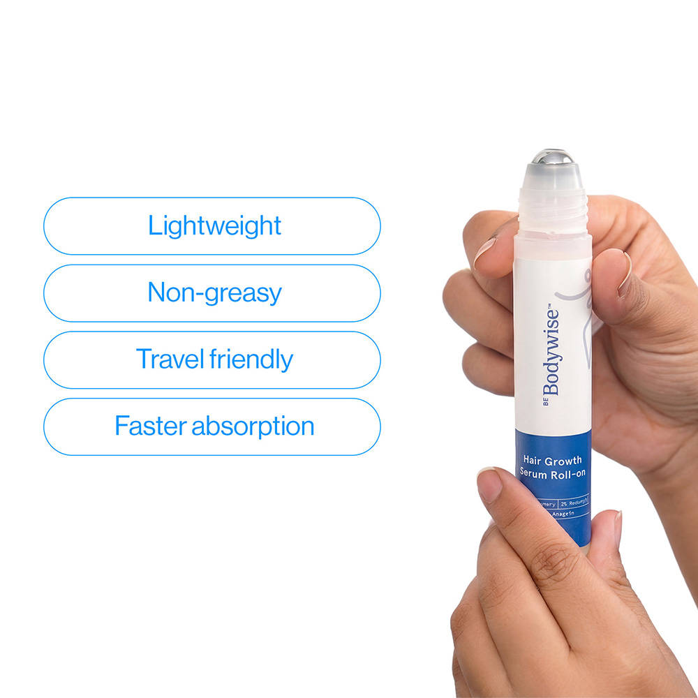 Hair Growth Serum Roll On - 3% Rosemary, 3% Redensyl & 2% Aminexil For New Hair Growth | BWS9 - view 15