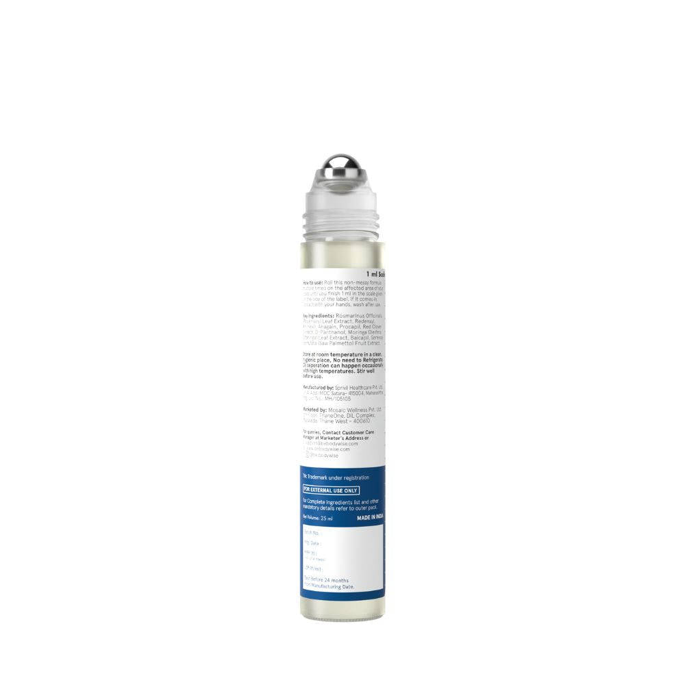 Hair Growth Serum Roll On - 3% Rosemary, 3% Redensyl & 2% Aminexil For New Hair Growth | BWS9 - view 17