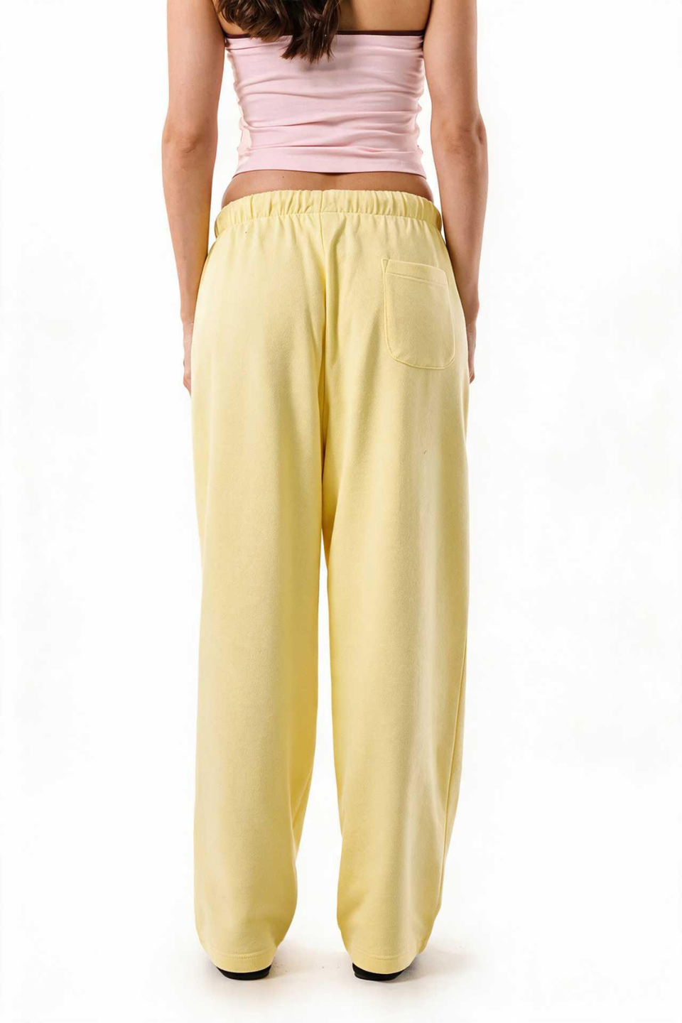 Sunshine Yellow Loose Fit Joggers JG67