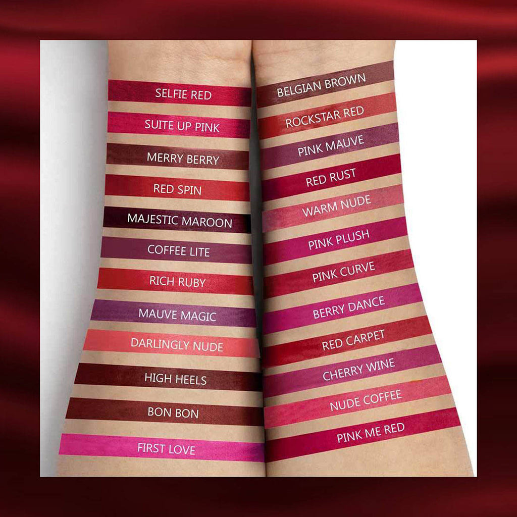 Matte Lipstick, 1 Stroke Application, Long Lasting | L12 - view 160