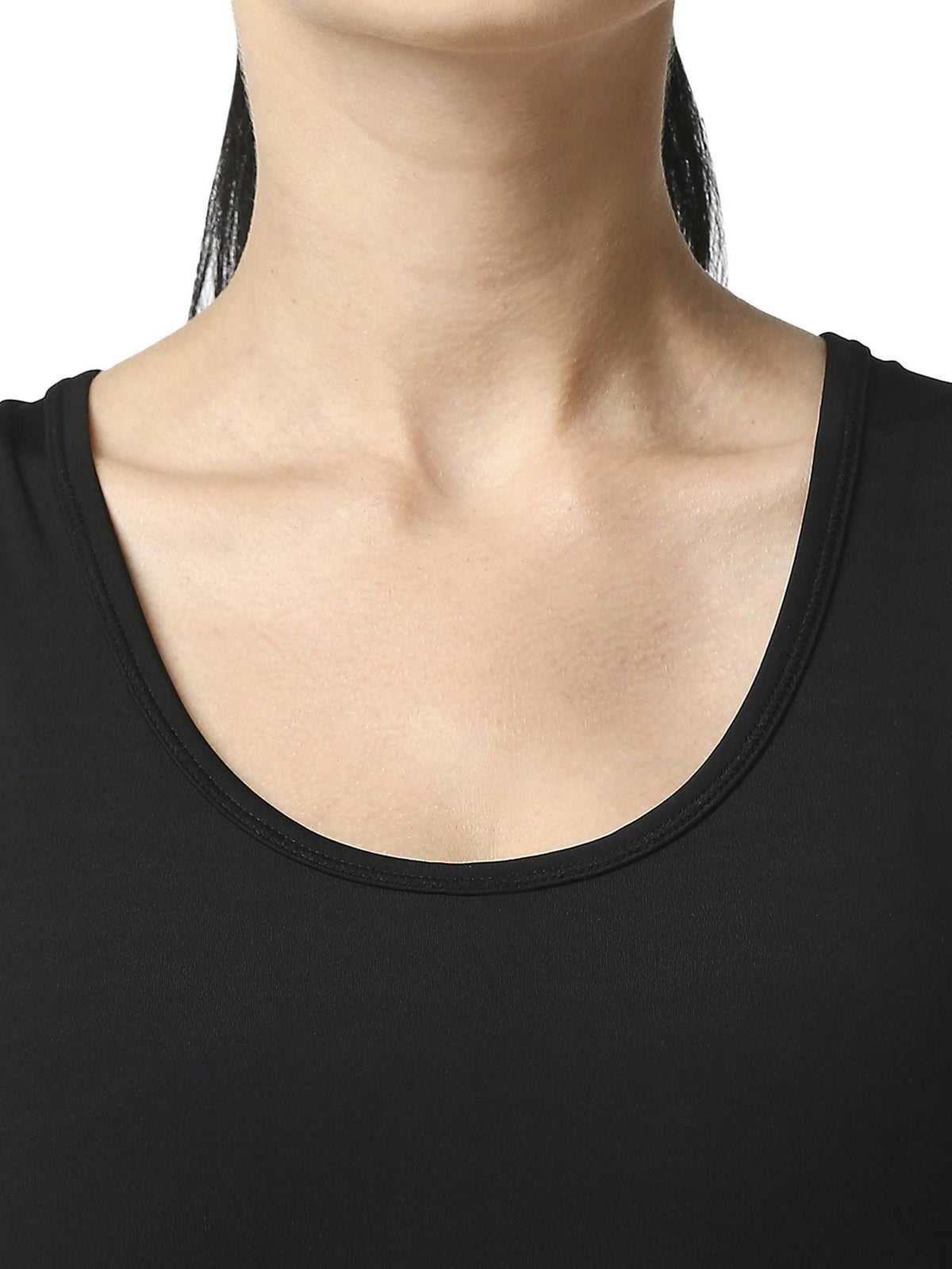 Medium Impact Quick Dry Racerback Printed Athleisure Sports Bra-Black | sb09 - view 5