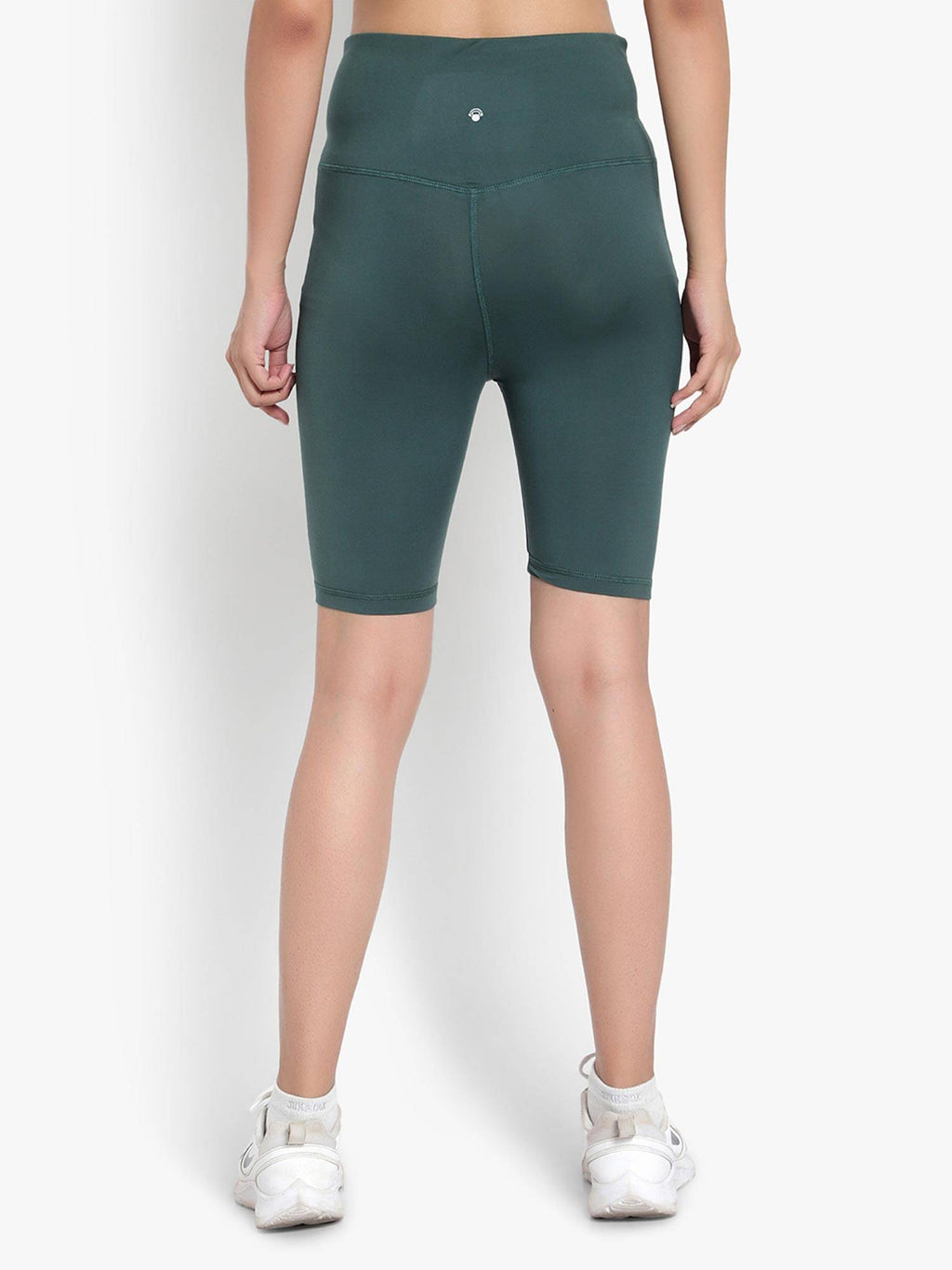 WearJukebox Easy Breezy Olive High Waist Shorts - view 4