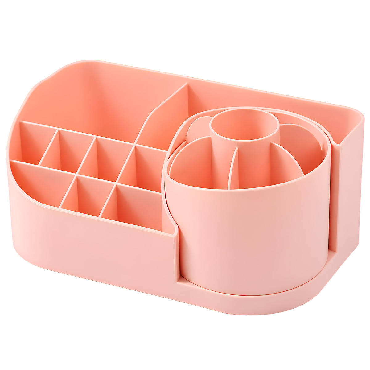 Makeup Organiser Rotating Cosmetic Storage Stand Tray Lipsticks Vanity Brushes Skincare Holder | C83 - view 5