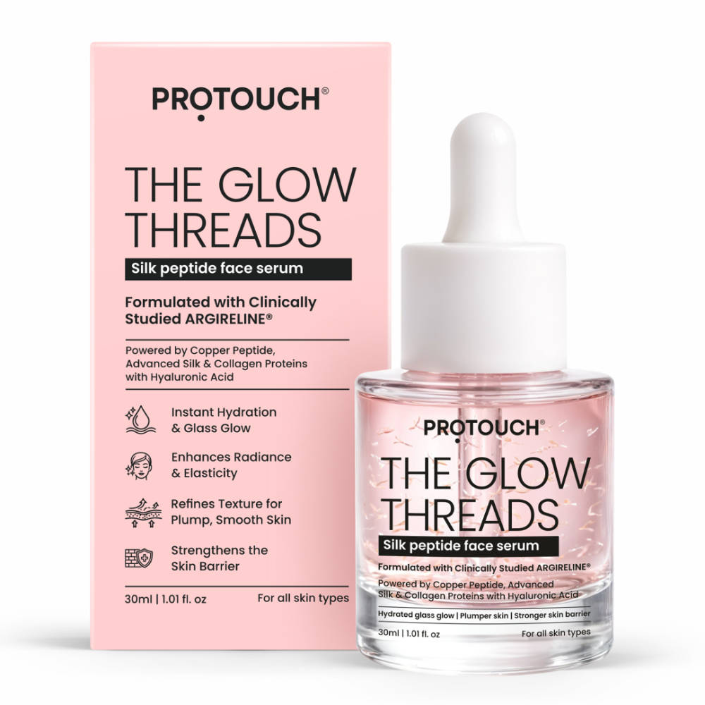 The Glow Threads Silk Peptide Face Serum | Z8 - view 2