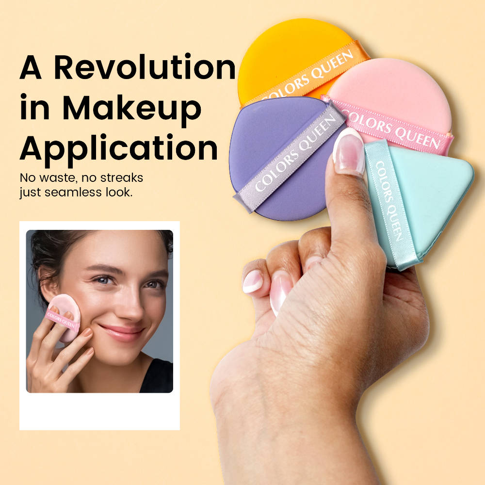 Multicolor Makeup Puffs - Pack Of 4 | C83 - view 4
