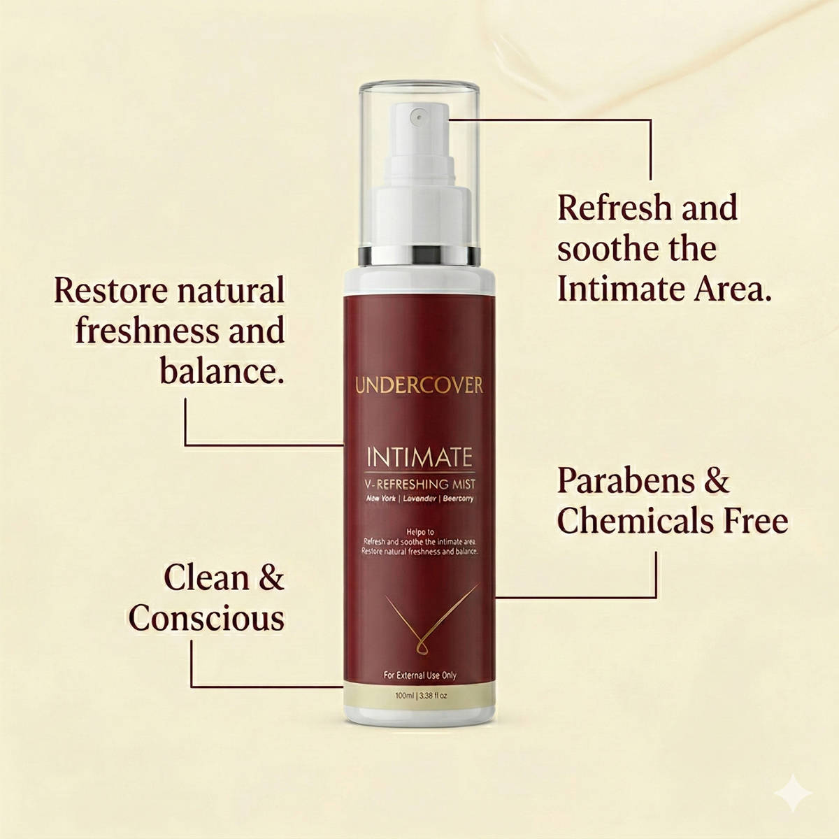 V-Refreshing Mist, Intimate Wash & Women Body Razor Combo | H02 - view 3