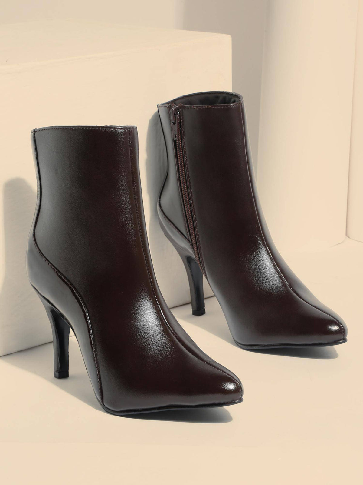 Women Brown Casual Boots | BT61 - view 1