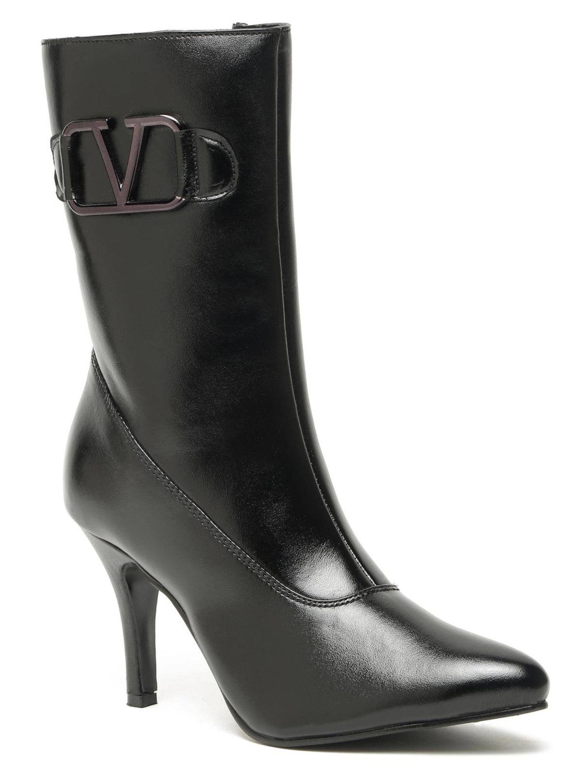 Women Black Casual Boots | BT61 - view 2
