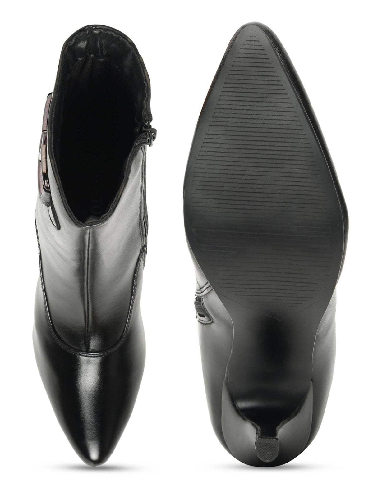 Women Black Casual Boots | BT61 - view 6