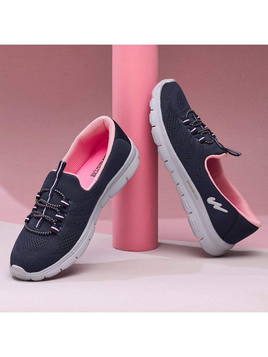 SAFFRON Women Navy Walking Shoes | SH9 - view 1