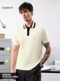 Buy Premium Polo: Tofu white Classic Polos Online P09