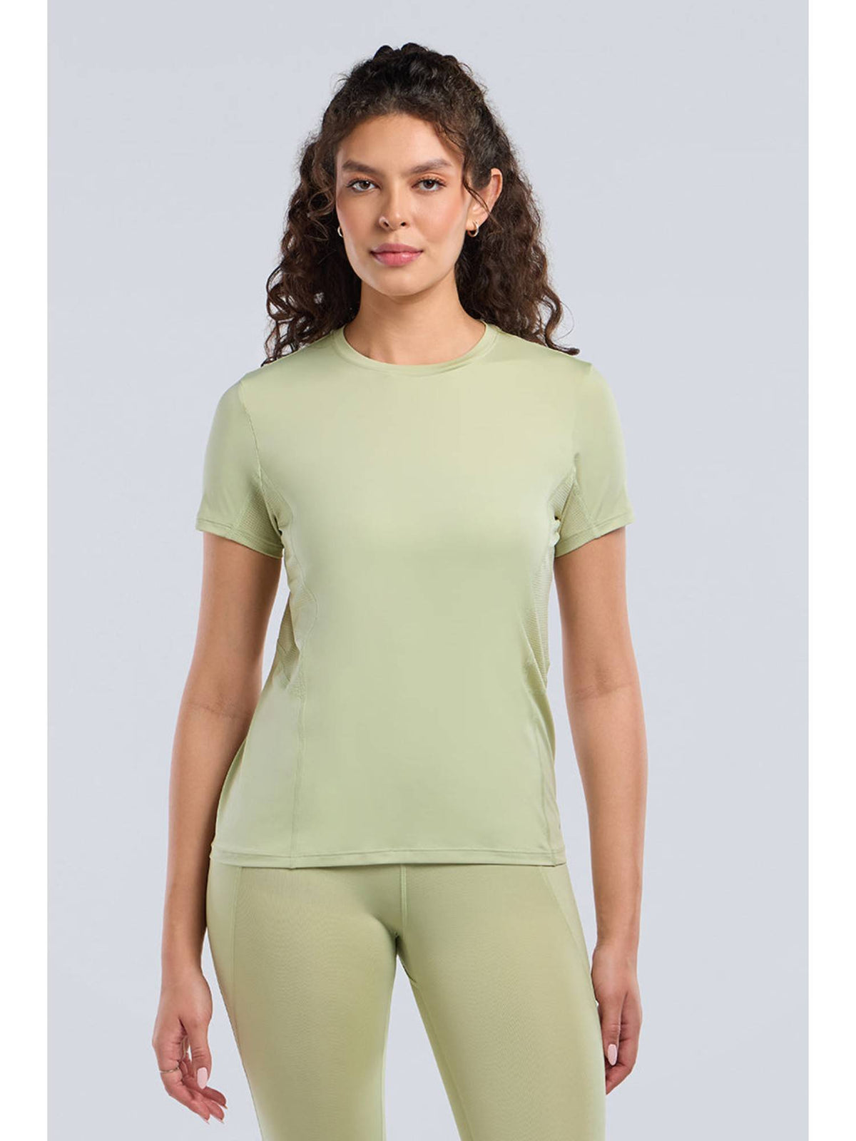 Women Persian Lavender Flaunt Workout T-Shirt | TT89 - view 26