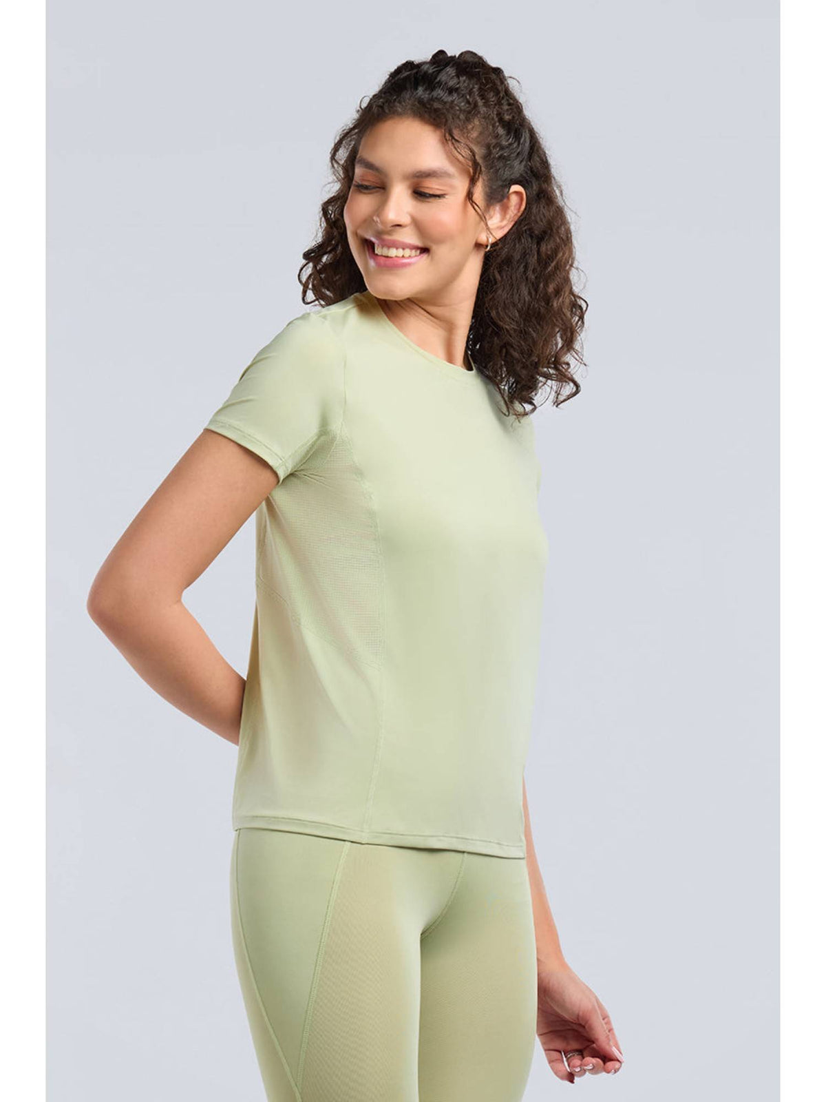 Women Lint Flaunt Workout T-Shirt | TT89 - view 3