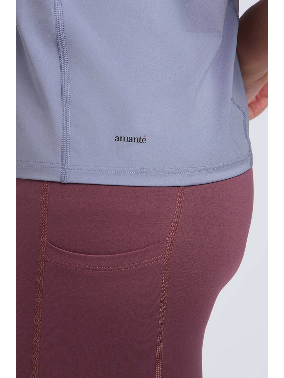 Women Persian Lavender Flaunt Workout T-Shirt | TT89 - view 3