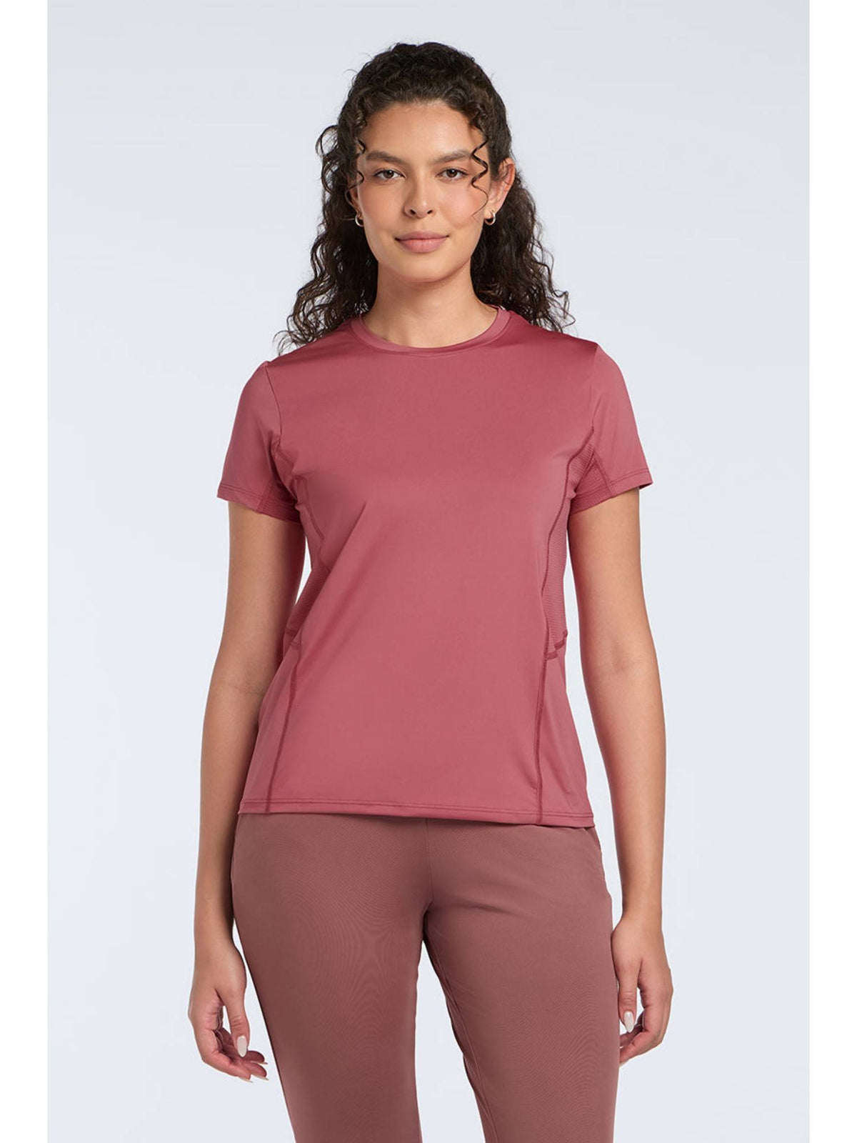 Women Persian Lavender Flaunt Workout T-Shirt | TT89 - view 40
