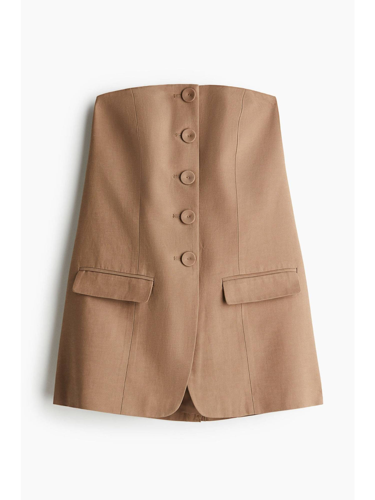 Women Beige Bandeau Waistcoat | TT90 - view 1