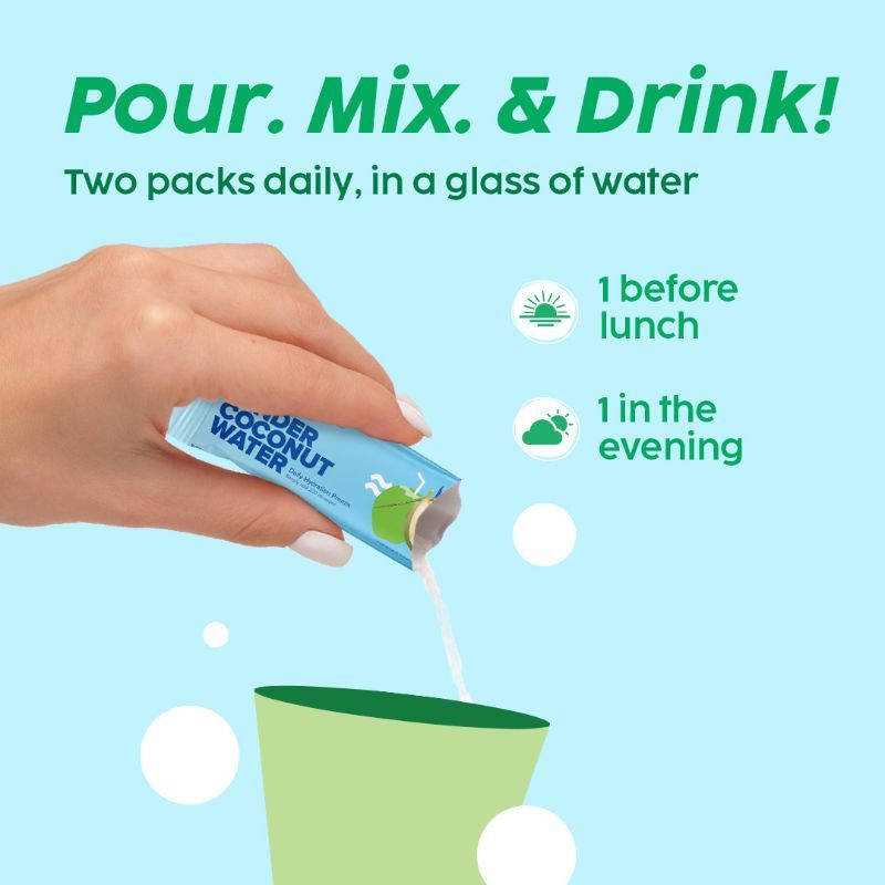 Tender Coconut Water Premix Powder for an Instant Energy fix, Daily Hydration & Healthy Skin | PL1 - view 7