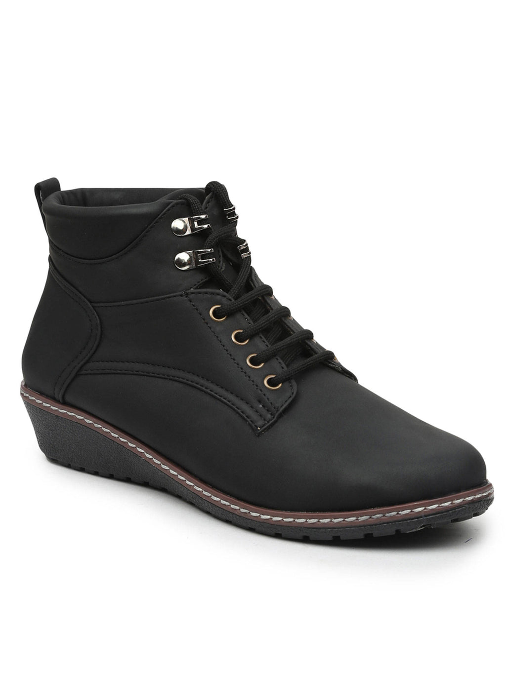 Solid Brown Casual Boots | BT61 - view 13