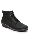 Solid Black Casual Boots | BT61 - view 1