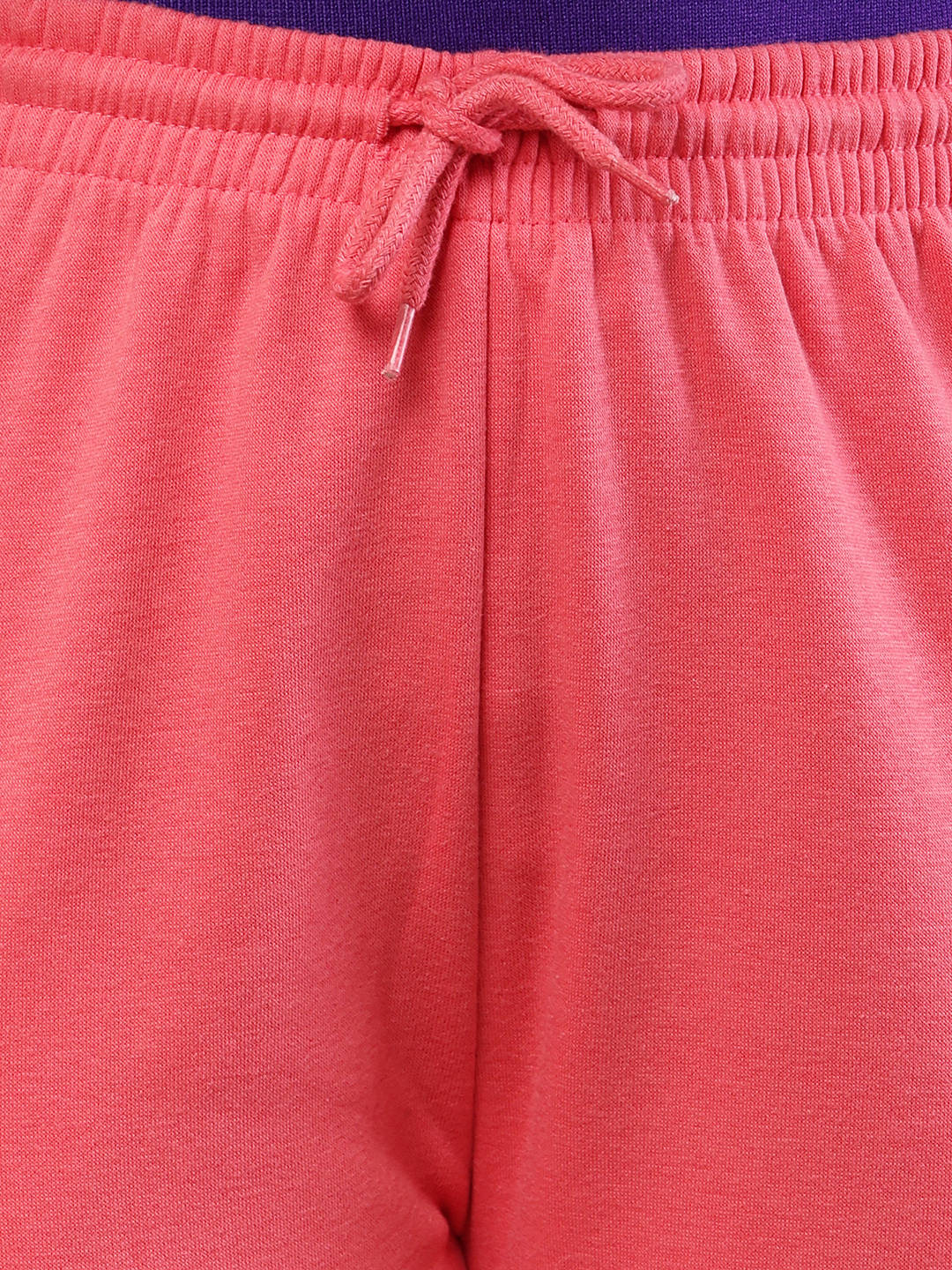 Women Cotton Regular Fit Full Length High Rise Pink Jogger | WJ89 - view 5