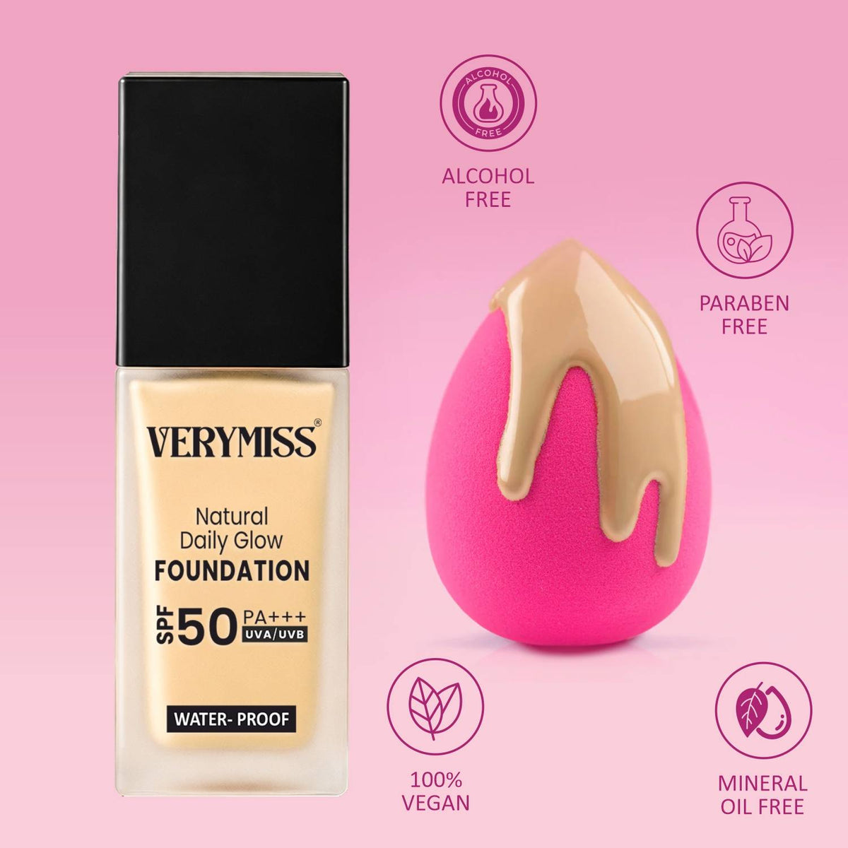 Foundation + Beauty Blender Combo Set | T32 - view 3