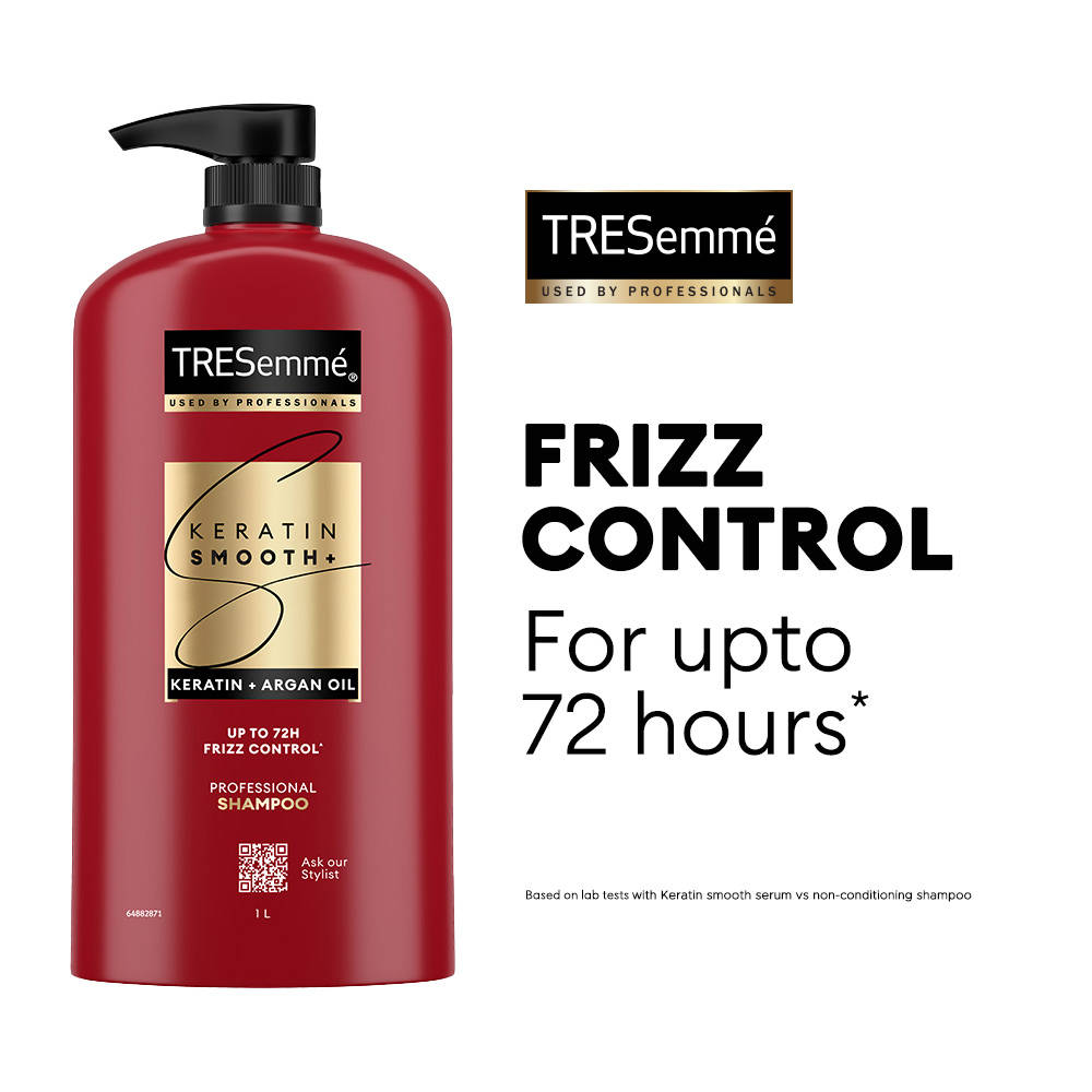 TRESemmé Keratin Smooth Anti-Frizz Shampoo with Keratin & Argan Oil for Dry, Frizzy Hair | H85 - view 32