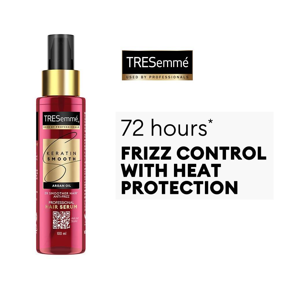 TRESemmé Keratin Smooth Anti-Frizz Hair Serum, Smoothens Dry & Frizzy Hair | H85 - view 1