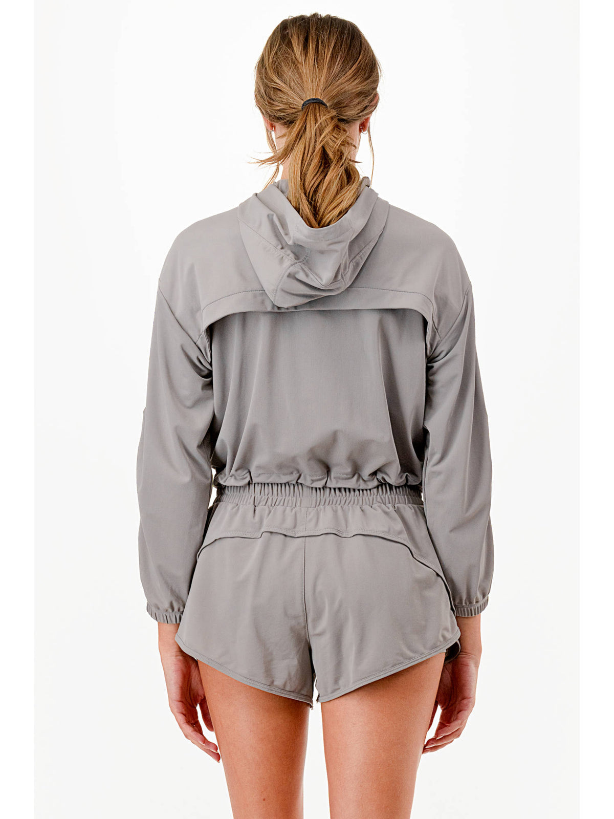 White Flex Fit Zipper Jacket | JK12 - view 5