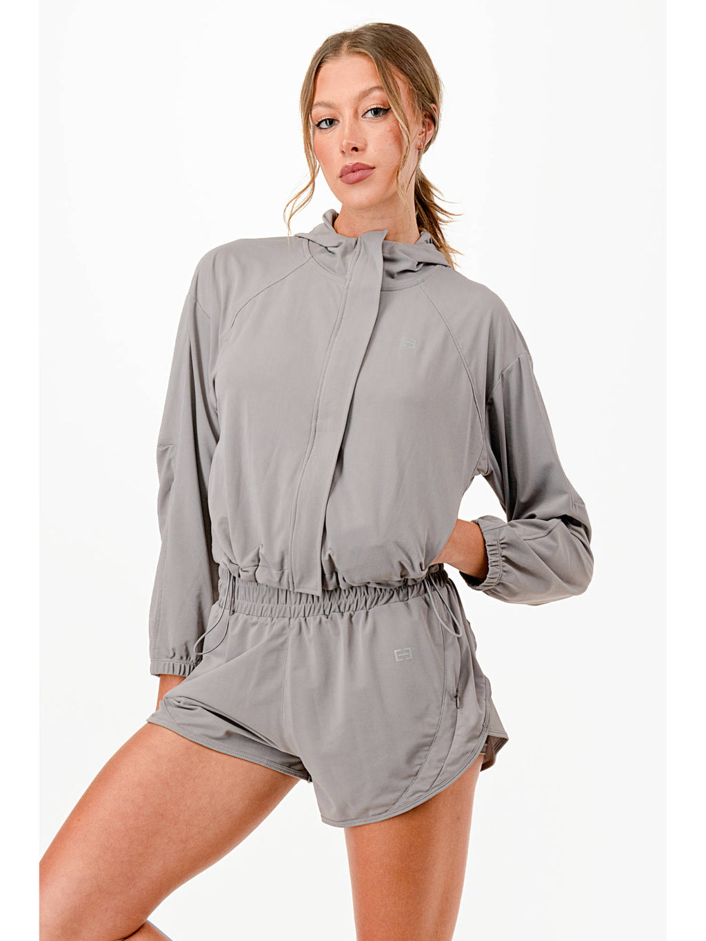 White Flex Fit Zipper Jacket | JK12 - view 6