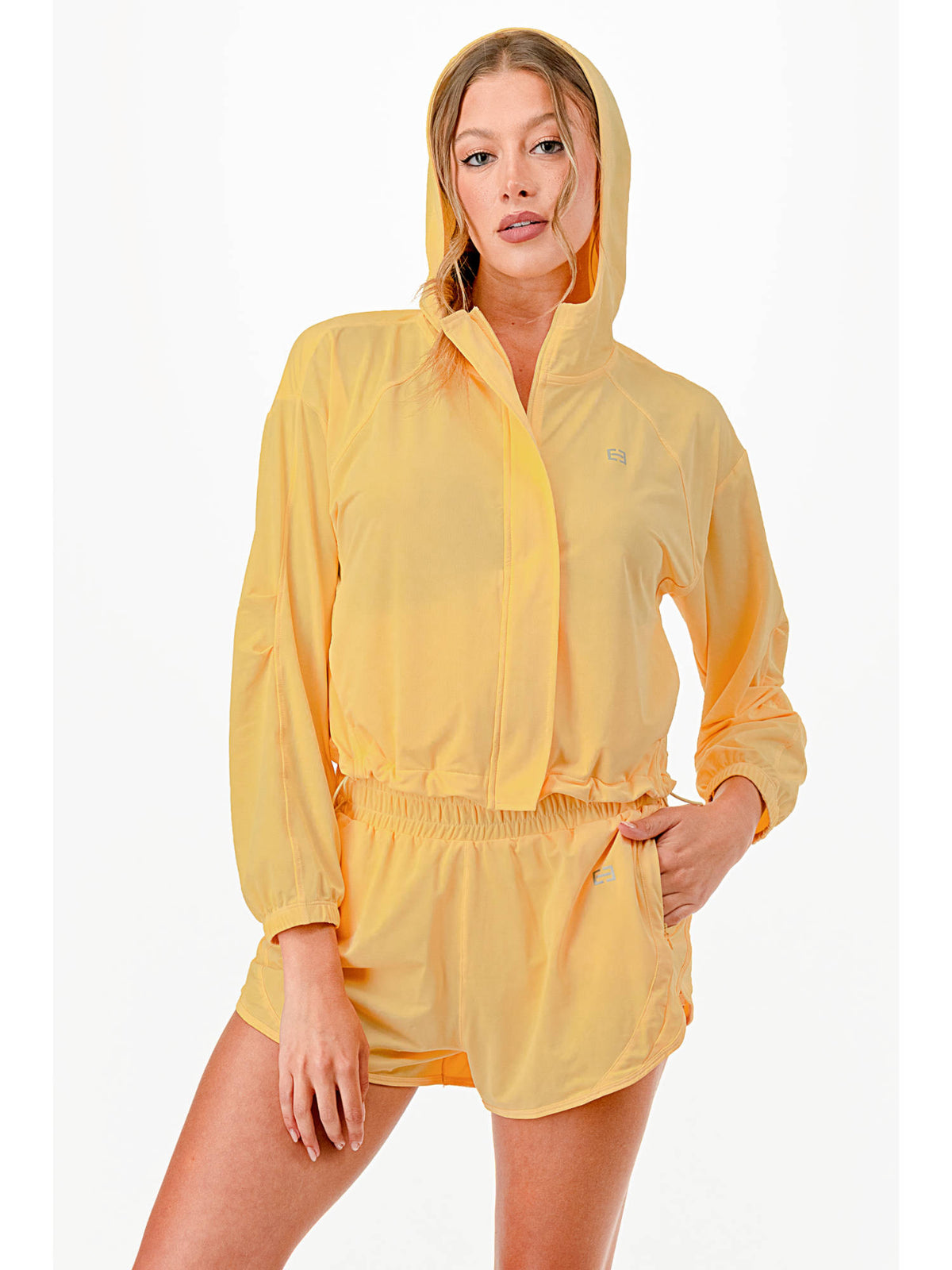 White Flex Fit Zipper Jacket | JK12 - view 15