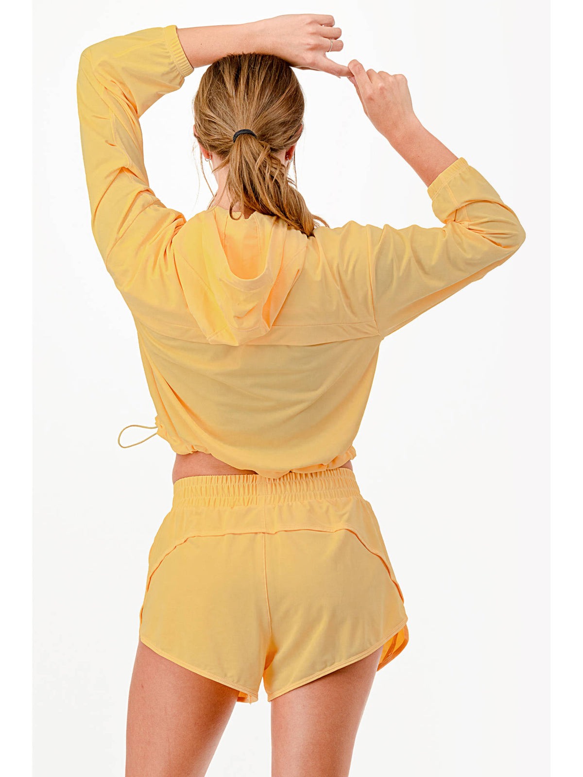 Yellow Flex Fit Zipper Jacket | JK12 - view 2