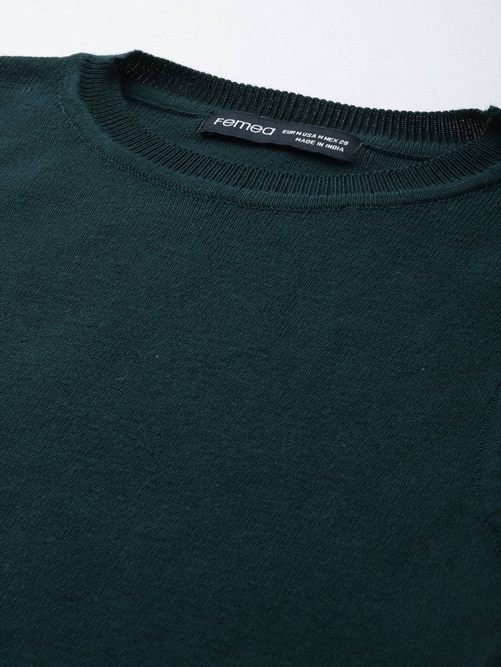 Rust Solid Cotton Crop Top | CT61 - view 22
