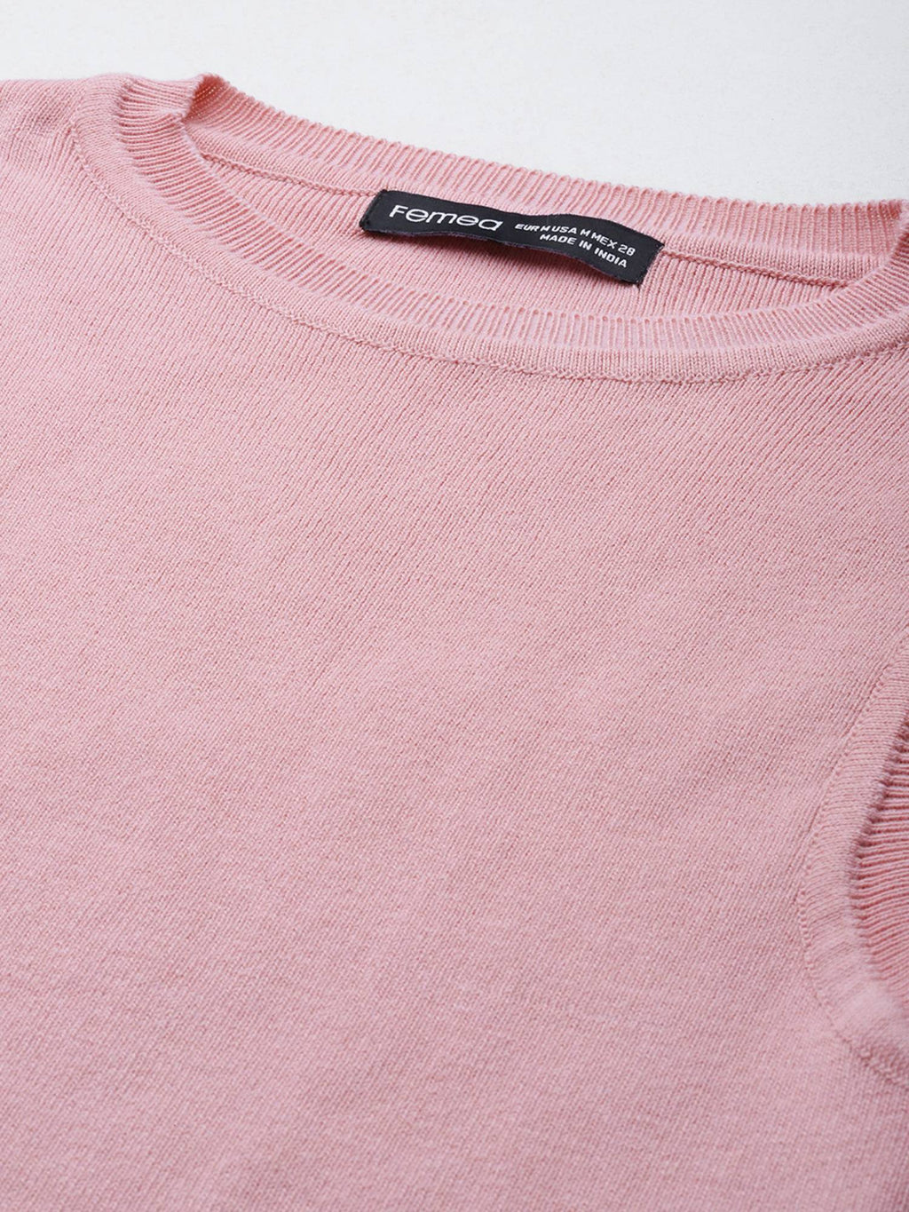 Maroon Solid Cotton Crop Top | CT61 - view 7