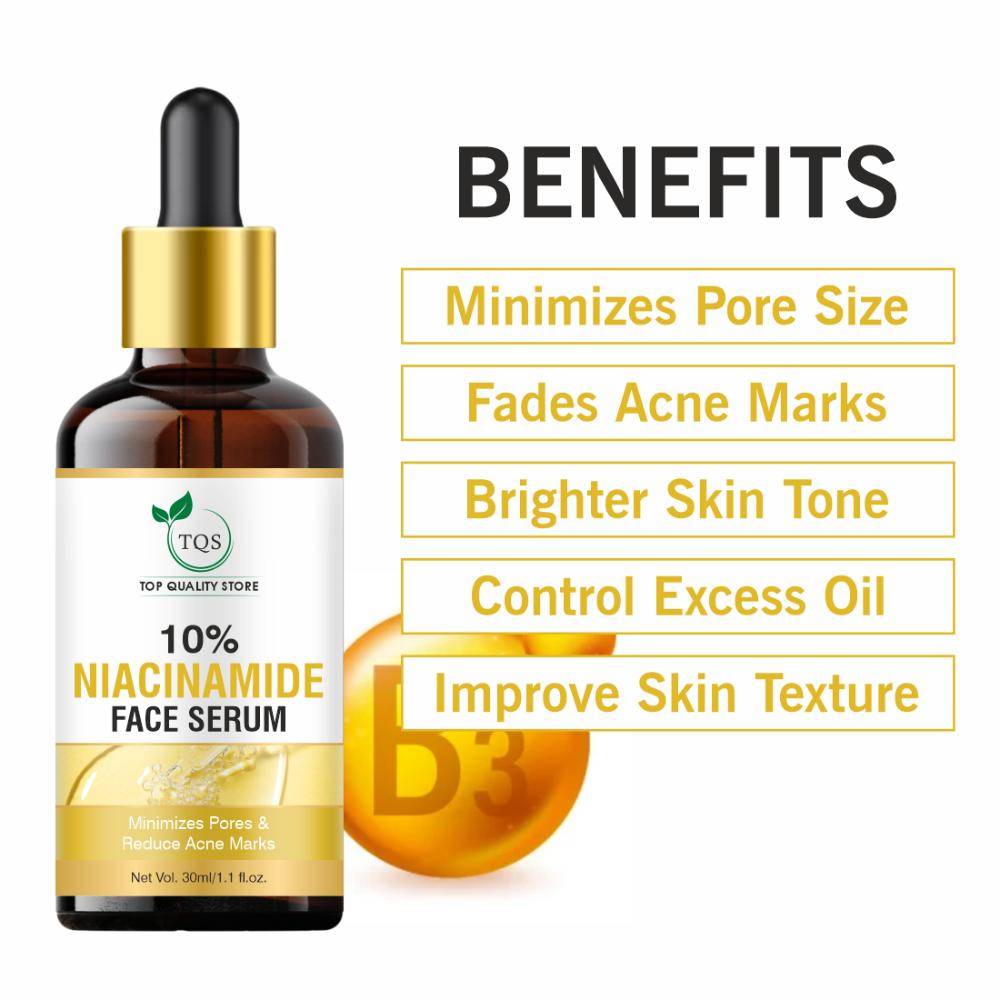 10% Niacinamide Face Serum With Zinc Fades Acne Marks & Dark Spots Control | Z8 - view 2