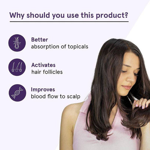 0.5mm Advance Derma Roller- Stimulates Hair Follicles (With 540 Micro Titanium Needles) | BWS9 - view 2