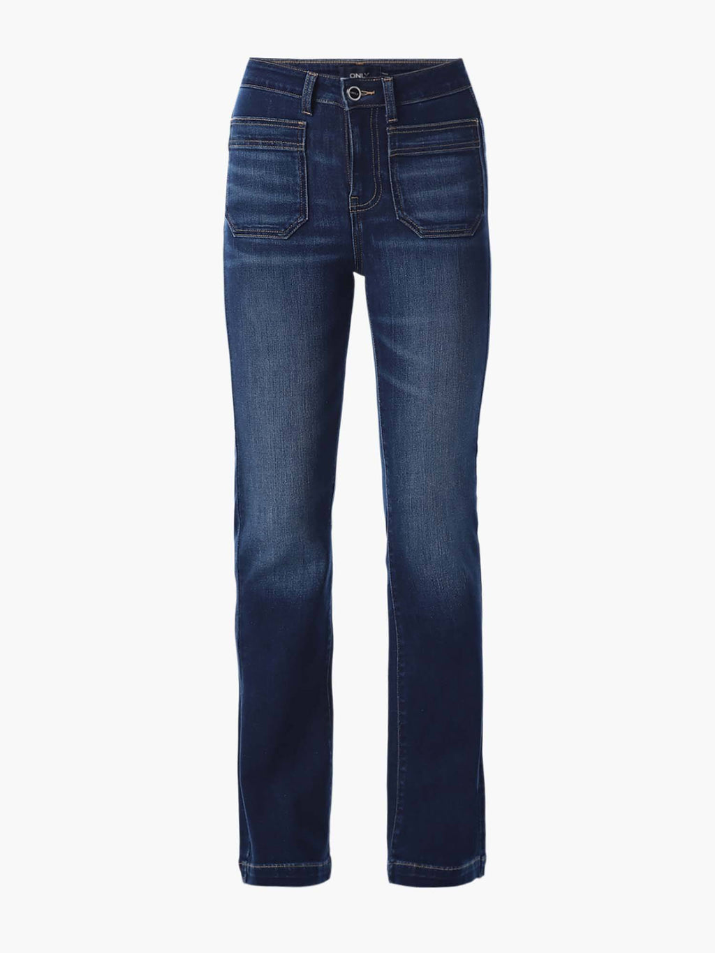 Women Solid Slim Fit High-Rise Navy Blue Jeans | ST23 - view 6