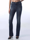 Women Solid Slim Fit High-Rise Blue Jeans | ST23 - view 1