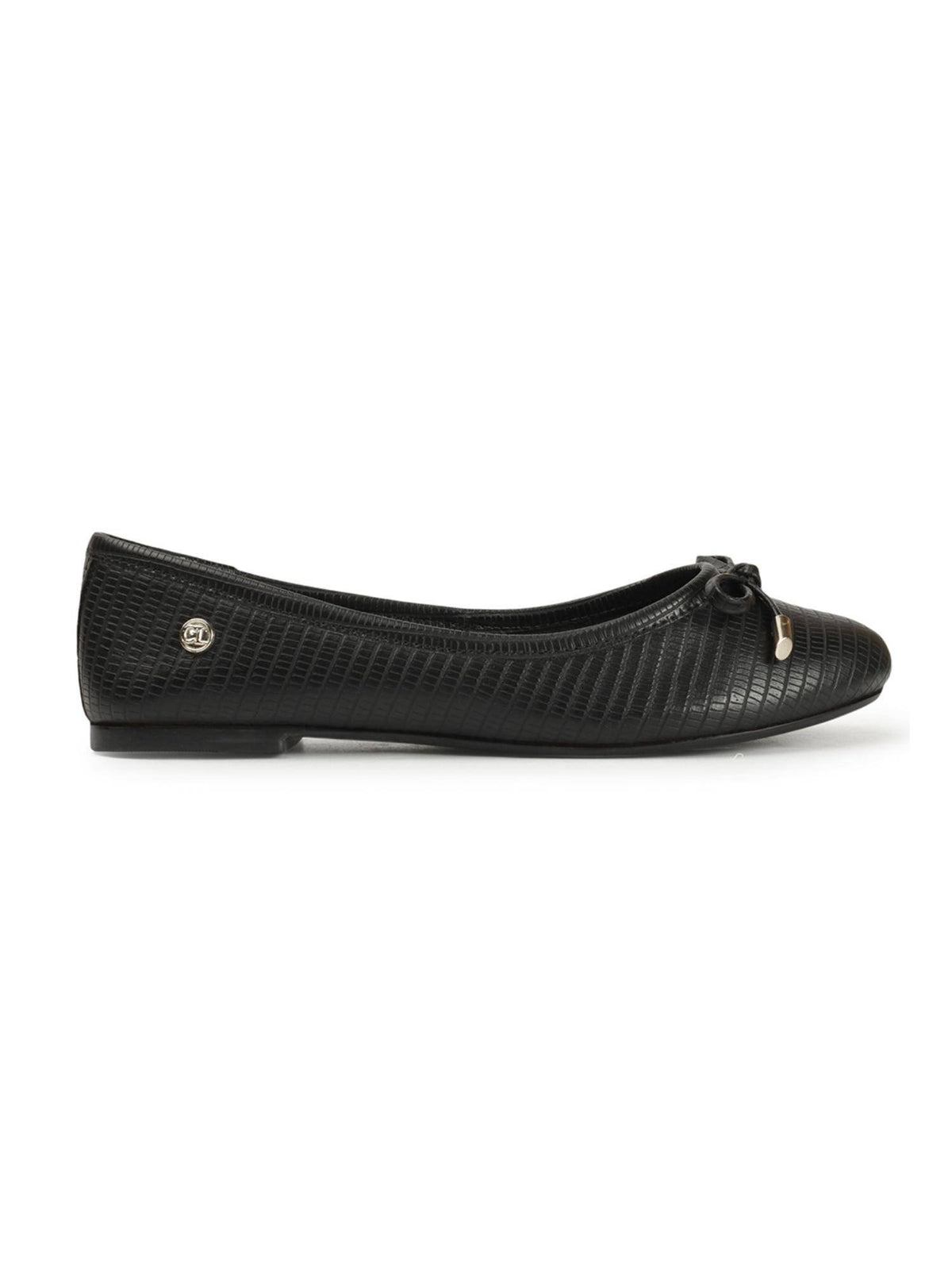 Nude Solid Round Toe Party Ballerinas | F61 - view 14