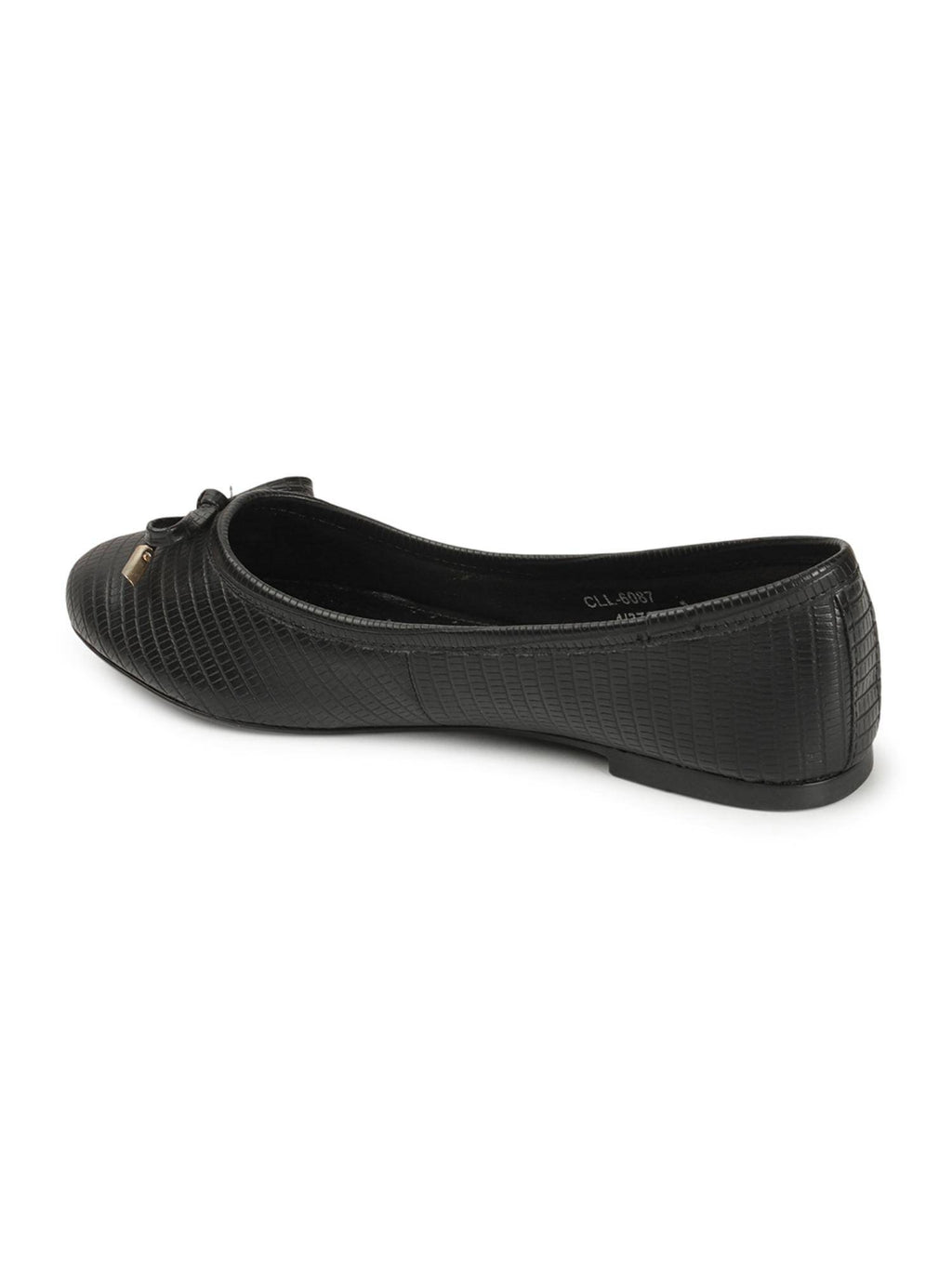 Nude Solid Round Toe Party Ballerinas | F61 - view 15