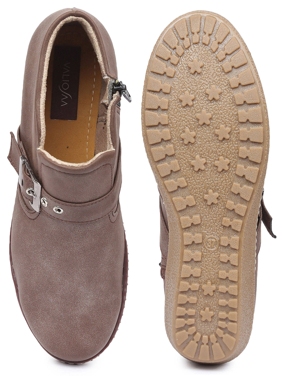 Solid Black Casual Boots | BT61 - view 12