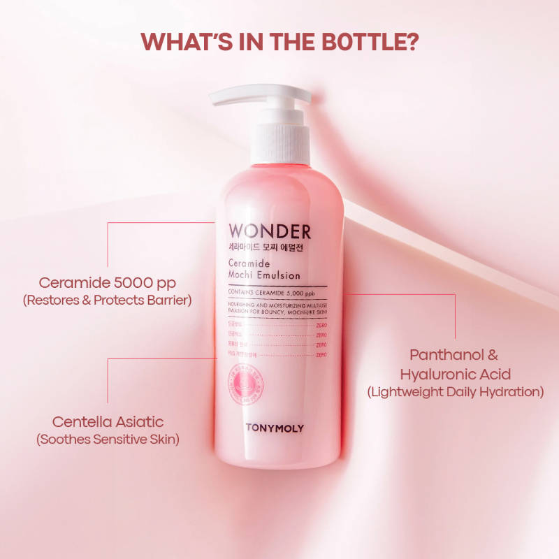Korean Wonder Ceramide Mochi Lightweight Daily Moisturiser for Dry Skin & Barrier Repair | B20 - view 3
