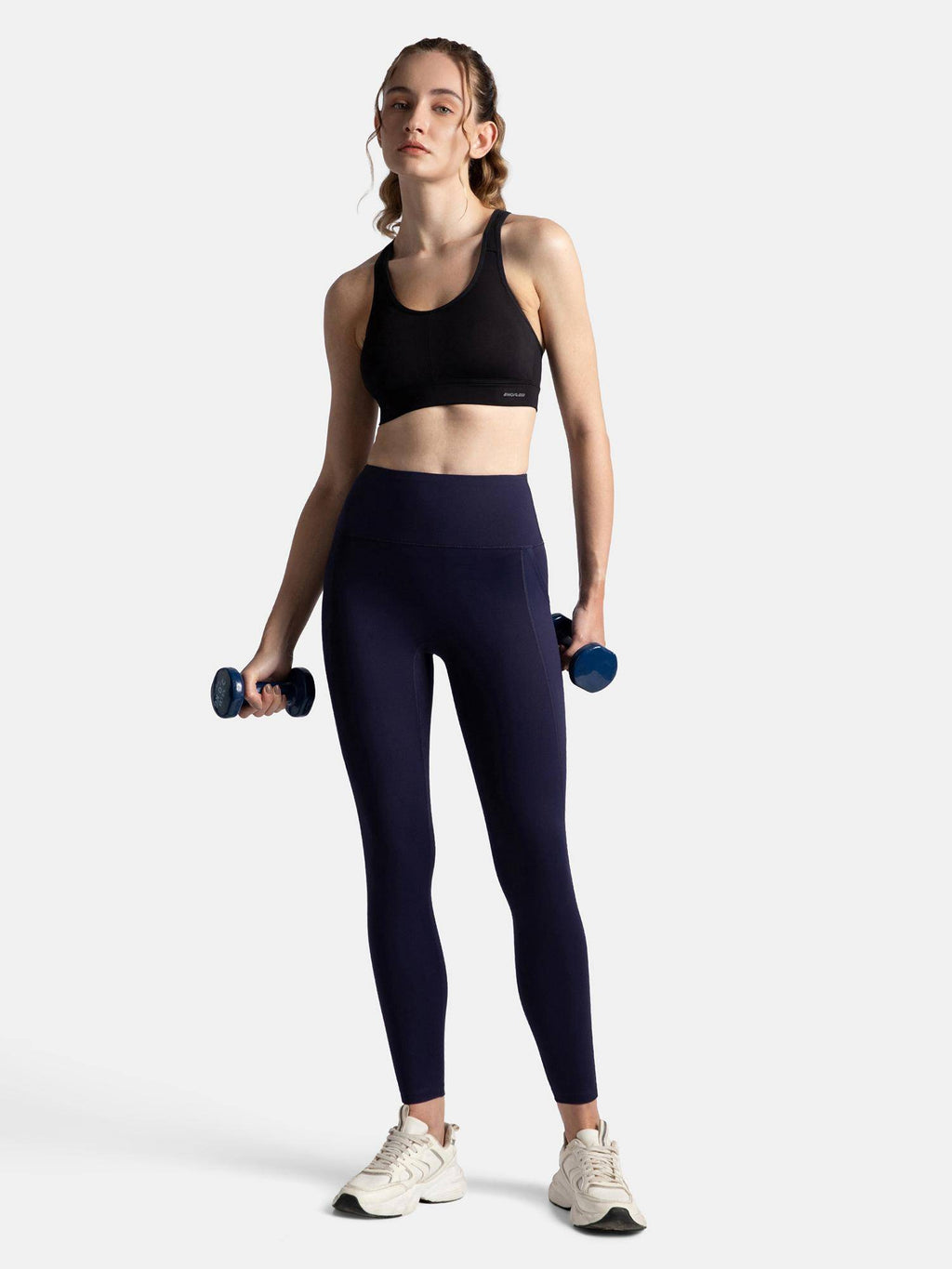 MI18 Wirefree Padded Soft Touch Microfiber Elastane Sports Bra - Skin | sb09 - view 20