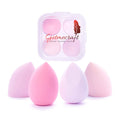 Beauty Blender Makeup Sponge Set With Storage Case - Multi-Pink Colored | T32 - view 1